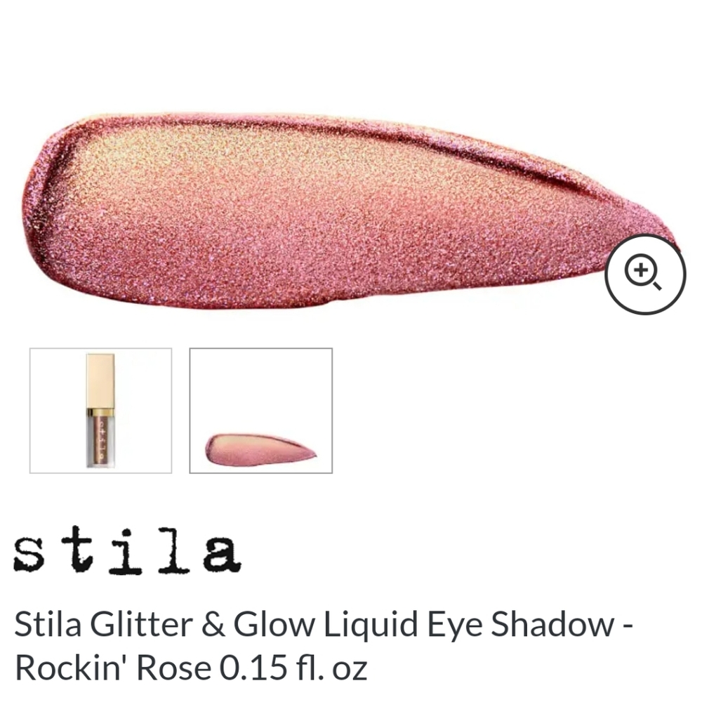 STILA ROCKIN ROSE GLITTER & GLOW - Picture 2 of 2